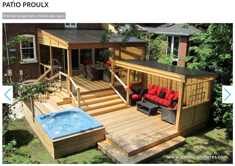 Plan pour patio